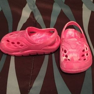 Barely Worn Baby Girl Crocs
